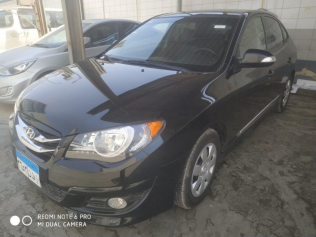 Hyundai Elantra HD 2024 Black Automatic Used for Sale in Cairo