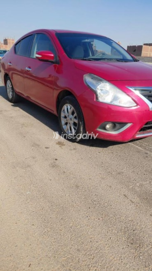Nissan Sunny 2024 Red Automatic Used for Sale in Giza - 3