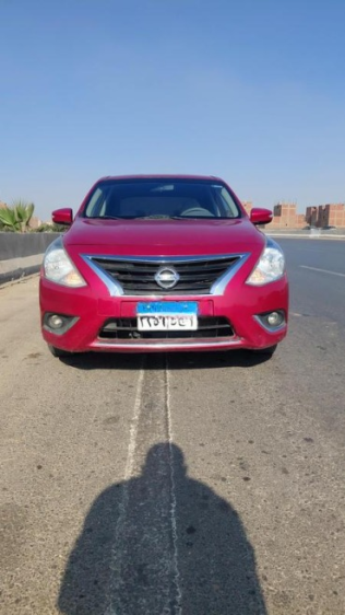 Nissan Sunny 2024 Red Automatic Used for Sale in Giza