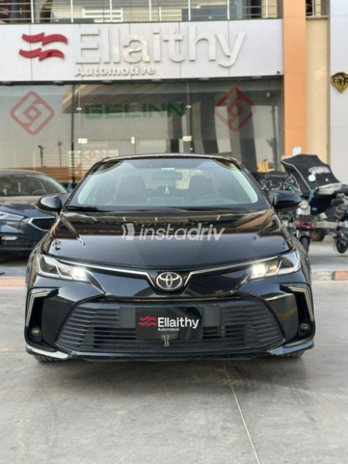 Toyota Corolla 2021 Black Automatic Used for Sale in Cairo - 1