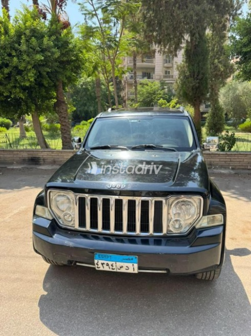 Jeep Cherokee 2009 Black Automatic Used for Sale in Nasr city - 1
