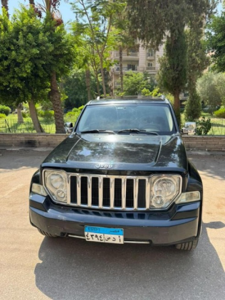 Jeep Cherokee 2009 Black Automatic Used for Sale in Nasr city