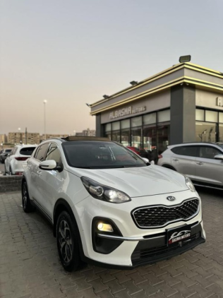Kia Sportage 2021 White Automatic Used for Sale in Cairo