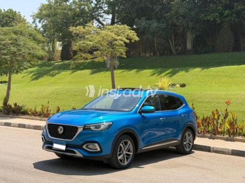 MG HS 2021 Dark Blue Automatic Used for Sale in Nasr city - 1