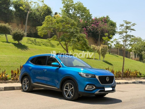 MG HS 2021 Dark Blue Automatic Used for Sale in Nasr city - 2