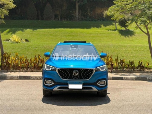 MG HS 2021 Dark Blue Automatic Used for Sale in Nasr city - 3