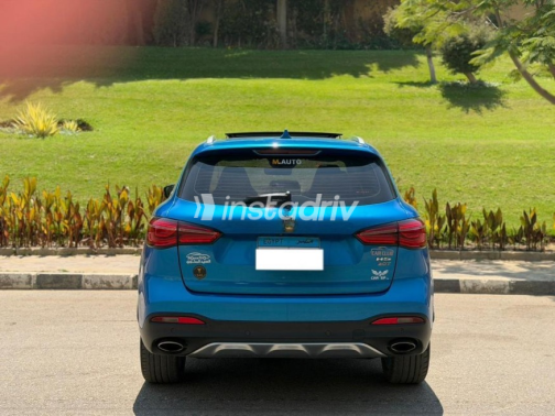 MG HS 2021 Dark Blue Automatic Used for Sale in Nasr city - 4