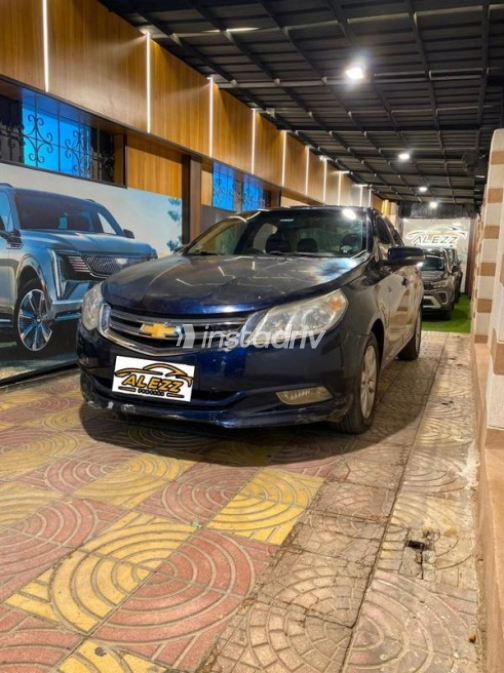 Chevrolet Optra 2022 Dark Blue Automatic Used for Sale in Nasr city - 2