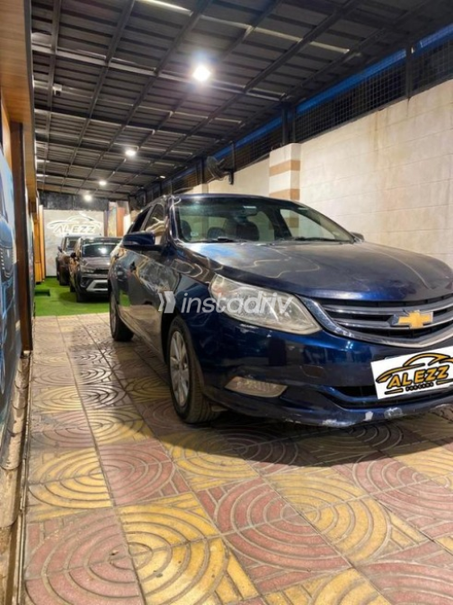Chevrolet Optra 2022 Dark Blue Automatic Used for Sale in Nasr city - 3