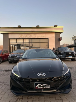 Hyundai Elantra 2021 Black Automatic Used for Sale in Cairo
