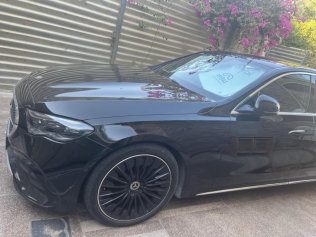 Mercedes E 200 2024 Black Automatic Used for Sale in Nasr city