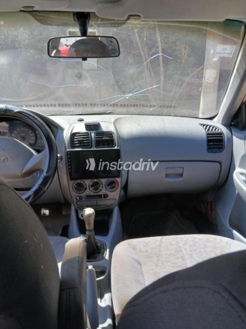 Hyundai Verna 2008 Red Manual Used for Sale in Cairo - 6