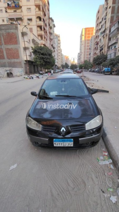 رينو ميجان 2005 أسود أوتوماتيك مستعملة للبيع في الإسكندرية - 3