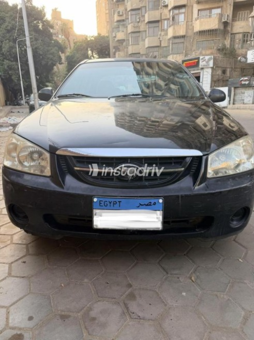 Kia Cerato 2006 Black Manual Used for Sale in El Haram - 6