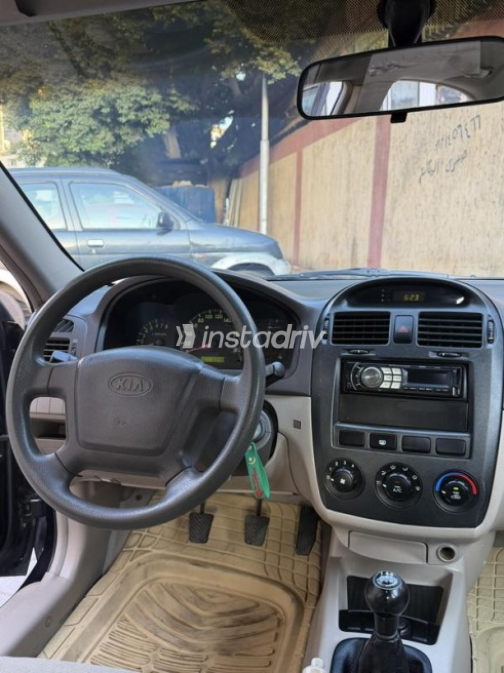 Kia Cerato 2006 Black Manual Used for Sale in El Haram - 8
