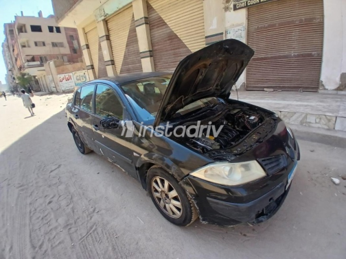 رينو ميجان 2007 أسود يدوي مستعملة للبيع في المرج - 4