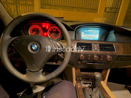 BMW 523 2006 Black Automatic Used for Sale in Nasr city - 5