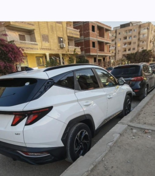 Hyundai Tucson 2021 White Automatic Used for Sale in Giza