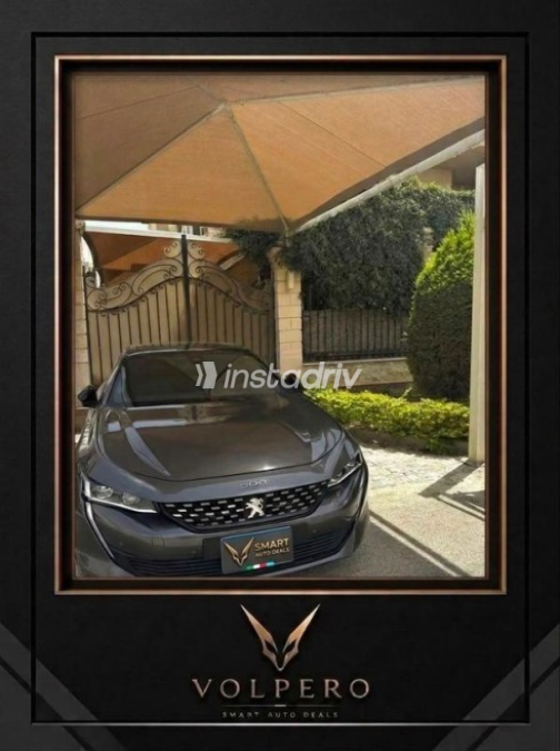 Peugeot 508 2022 Gray Automatic Used for Sale in Sheikh Zayed City - 4