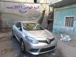 Renault Fluence 2011 Silver Automatic Used for Sale in Cairo