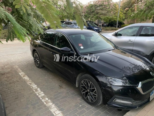 Skoda Octavia A8 2021 Black Automatic Used for Sale in Sheikh Zayed City - 1