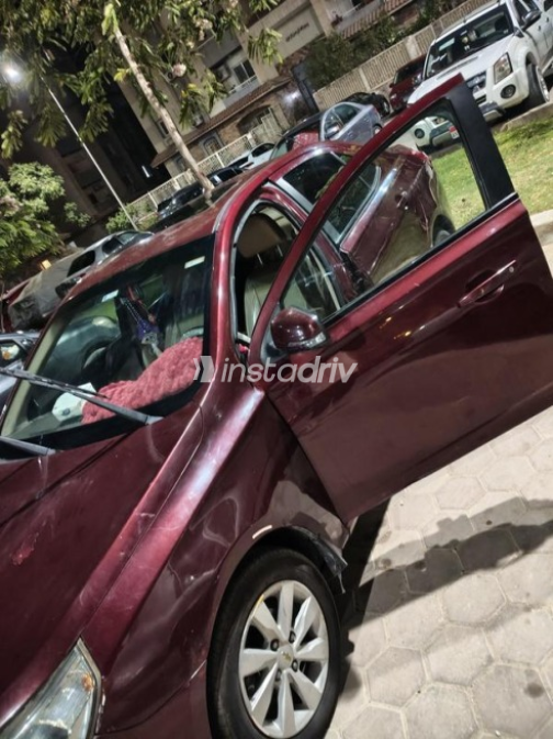 Chevrolet Optra 2019 Dark Red Automatic Used for Sale in Nasr city - 1