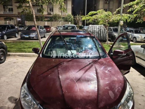 Chevrolet Optra 2019 Dark Red Automatic Used for Sale in Nasr city - 2