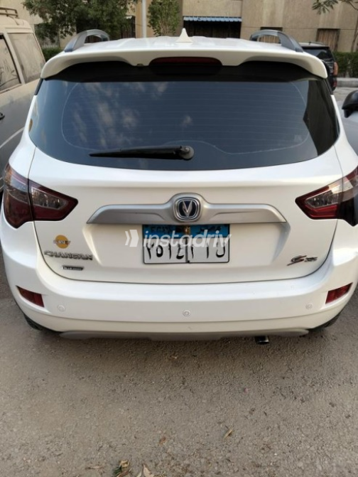 Changan CS 35 2015 White Automatic Used for Sale in Hadayek October - 4