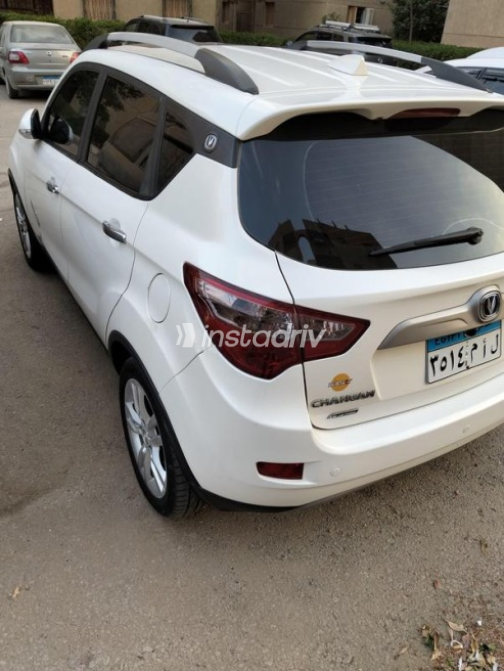 Changan CS 35 2015 White Automatic Used for Sale in Hadayek October - 5