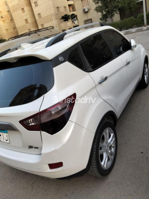 Changan CS 35 2015 White Automatic Used for Sale in Hadayek October - 6