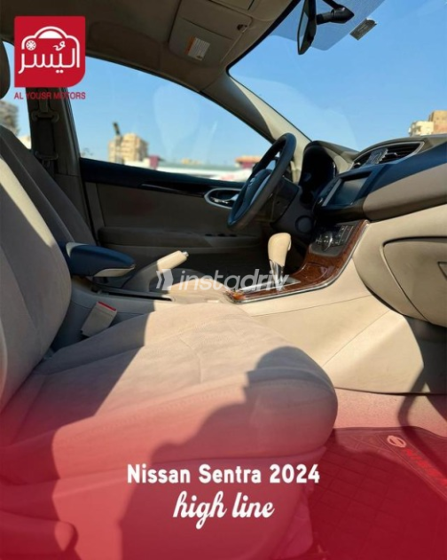 نيسان سنترا 2024 فضي أوتوماتيك مستعملة للبيع في مدينة نصر - 4
