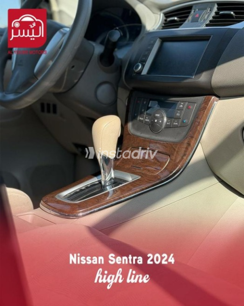 نيسان سنترا 2024 فضي أوتوماتيك مستعملة للبيع في مدينة نصر - 9
