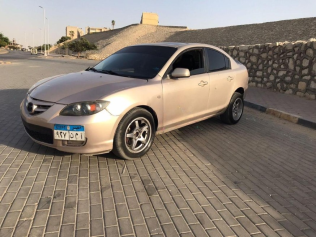 Mazda 3 2007 Champagne Automatic Used for Sale in Helwan