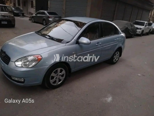 Hyundai Accent 2010 Cyan Automatic Used for Sale in Cairo - 3