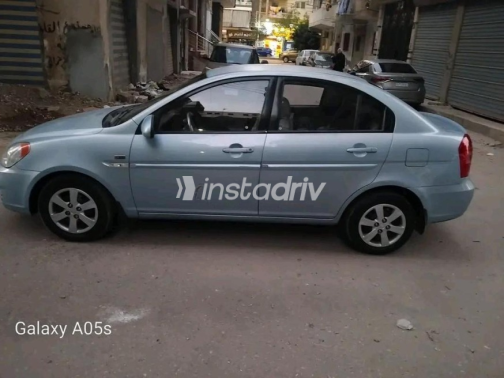 Hyundai Accent 2010 Cyan Automatic Used for Sale in Cairo - 6