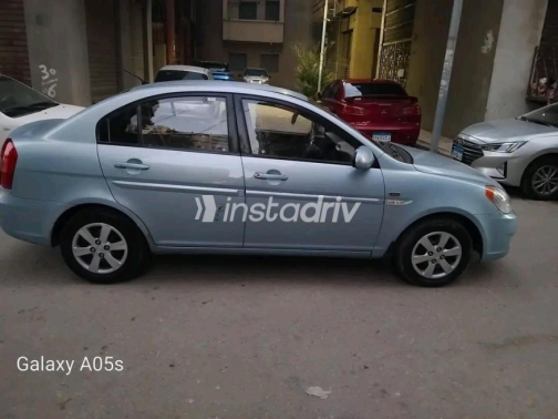 Hyundai Accent 2010 Cyan Automatic Used for Sale in Cairo - 7