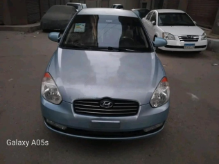 Hyundai Accent 2010 Cyan Automatic Used for Sale in Cairo