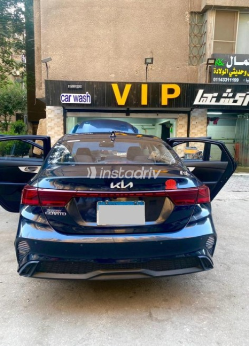 Kia Cerato 2022 Dark Blue Automatic Used for Sale in Heliopolis - 5