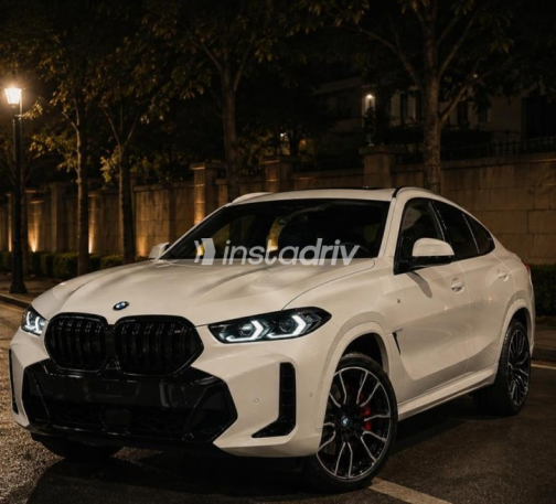 BMW X6 2025 White Automatic Used for Sale in Cairo - 1