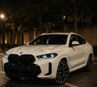 BMW X6 2025 White Automatic Used for Sale in Cairo