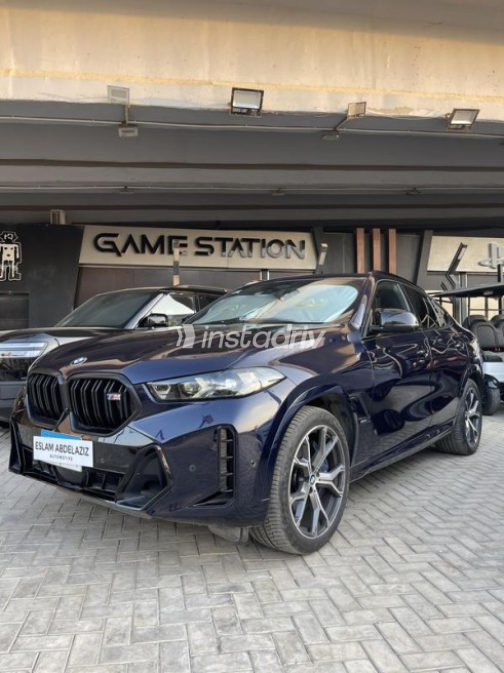 BMW X6 M 2024 Dark Blue Automatic Used for Sale in Cairo - 2