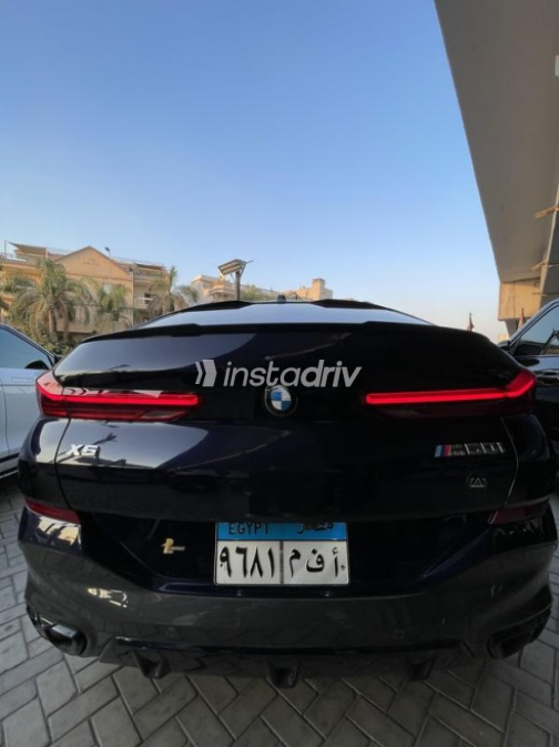 BMW X6 M 2024 Dark Blue Automatic Used for Sale in Cairo - 3