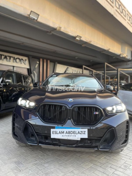 BMW X6 M 2024 Dark Blue Automatic Used for Sale in Cairo - 4