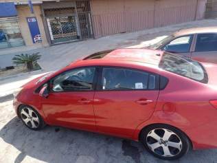 Kia Rio 2015 Red Automatic Used for Sale in Maadi