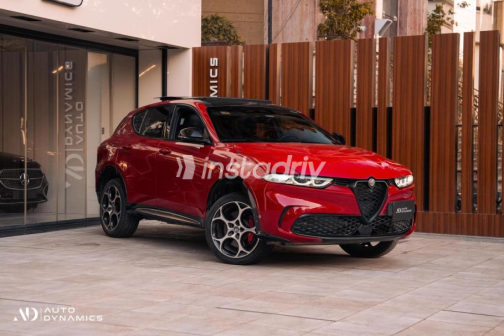 Alfa Romeo Tonale 2024 Red Automatic Used for Sale in Cairo - 1