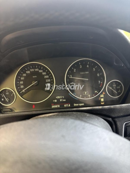 BMW 320 2015 Black Automatic Used for Sale in 6 October - 2