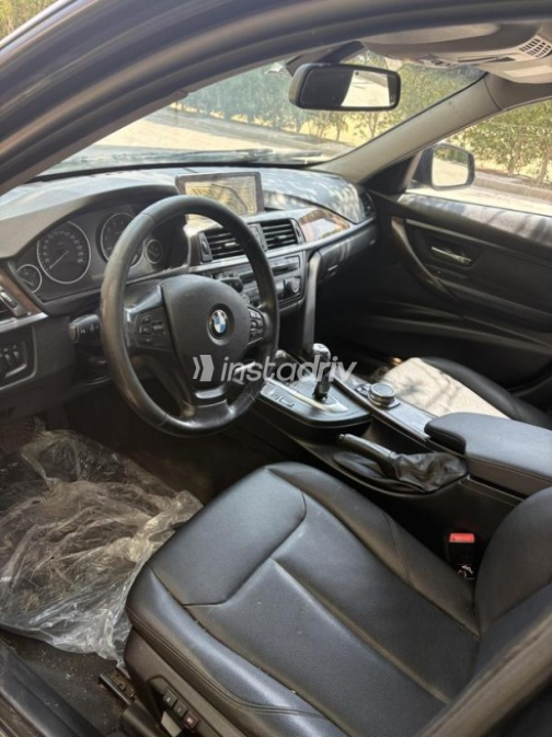 BMW 320 2015 Black Automatic Used for Sale in 6 October - 4