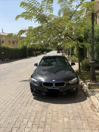 BMW 320 2015 Black Automatic Used for Sale in 6 October