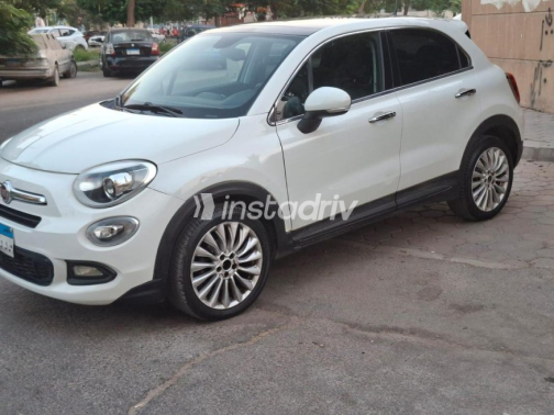 Fiat 500 X 2017 White Automatic Used for Sale in Heliopolis - 2