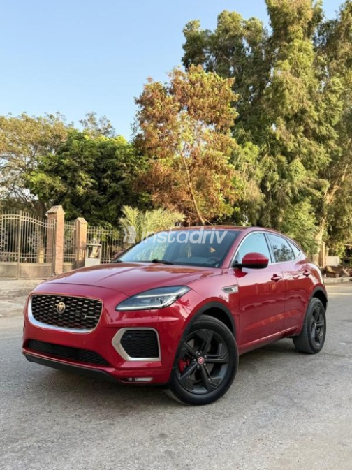 Jaguar E-pace 2021 Red Automatic Used for Sale in Heliopolis - 1
